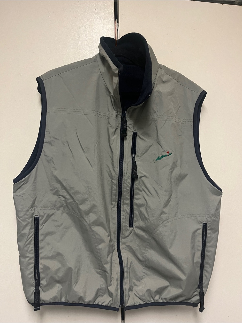 Made Exclusively For Fisher Island Club Reversible Vest size Large